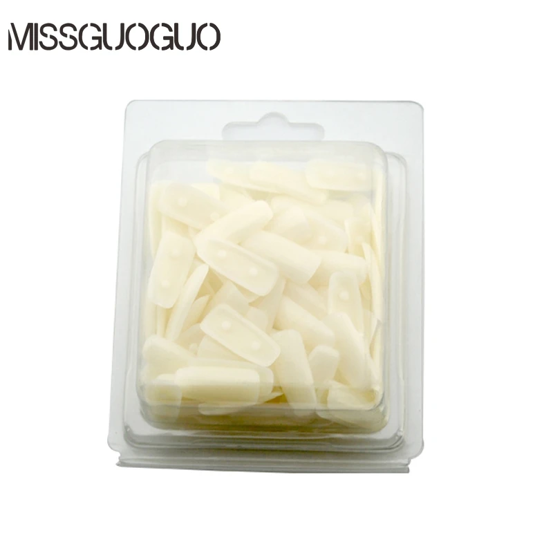 

100PCS/PACK plastic nail tips for practice use Practice display Training Nail Art False Tips Display Training Tools
