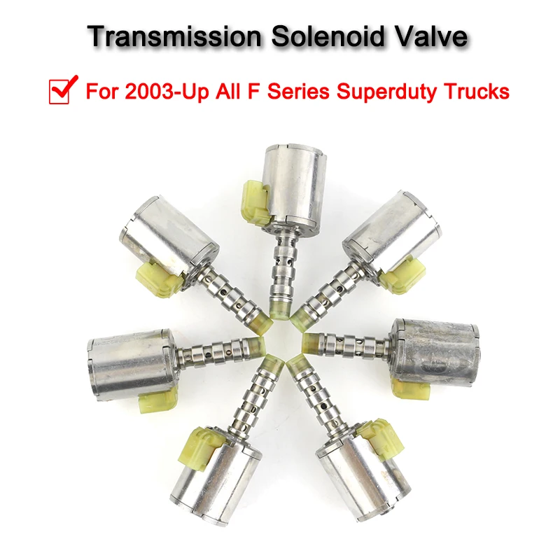 

5R110W 7 Pcs Transmission Master Shift Solenoid Set For Ford Accessories