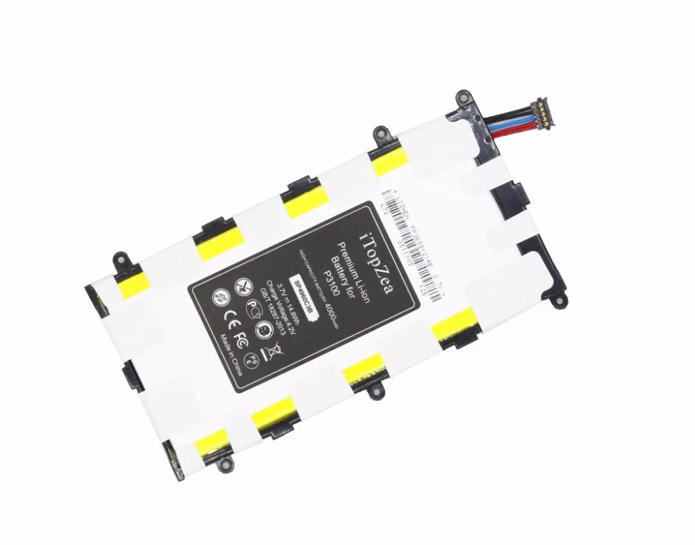 ITopZea 5x4000 мАч SP4960C3B запасная батарея для Samsung galaxy Tab Tablet 2 7 0 P6200 P3100 P3110 P3113 GT P3113|battery for