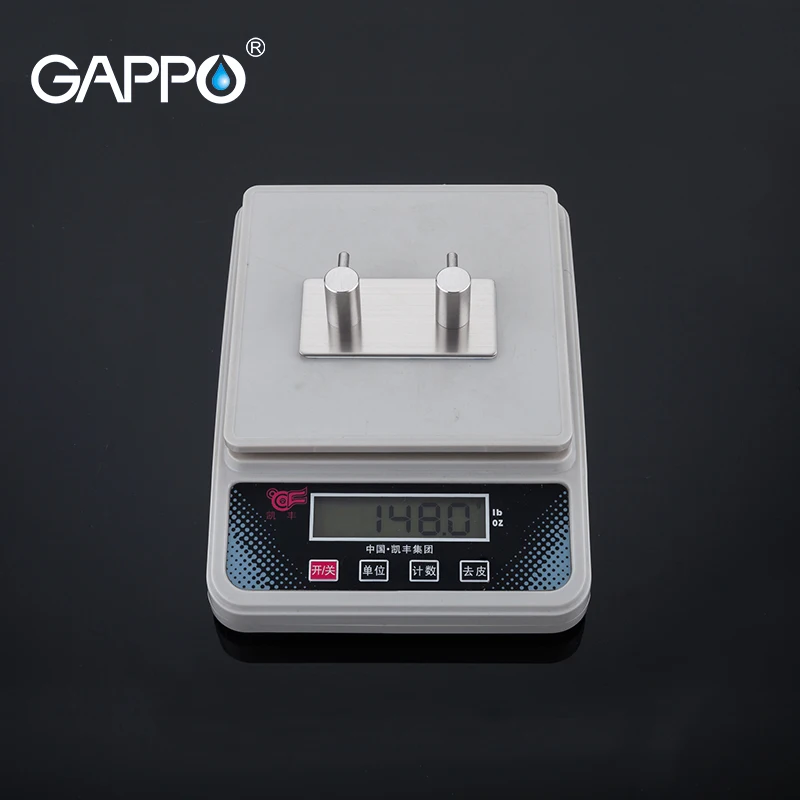 GAPPO 2 крючка для одежды настенные крючки из нержавеющей стали вешалка полотенец