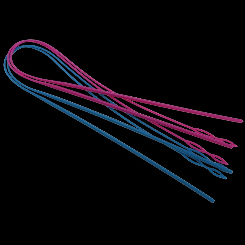 

Plastic Drawsting Threader Replace Adding Rope eyes Belt Wearing Wrap Weaving Tool Blue Red 58cm 23in