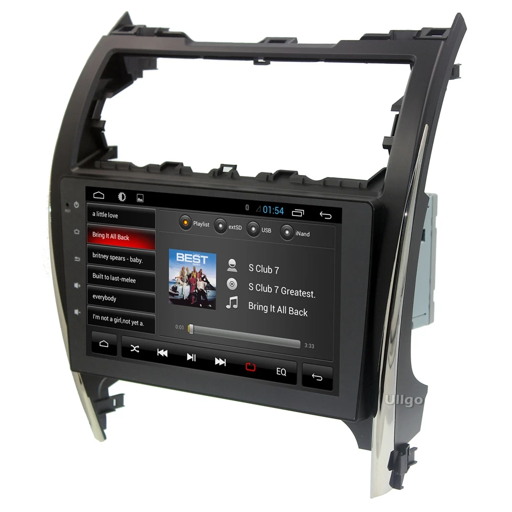 Excellent Octa Core Android 8.1 2G+32G Car Stereo GPS Navi for Toyota Camry Car Head Unit GPS Navi with Radio Bluetooth Wifi Mirror-link 1
