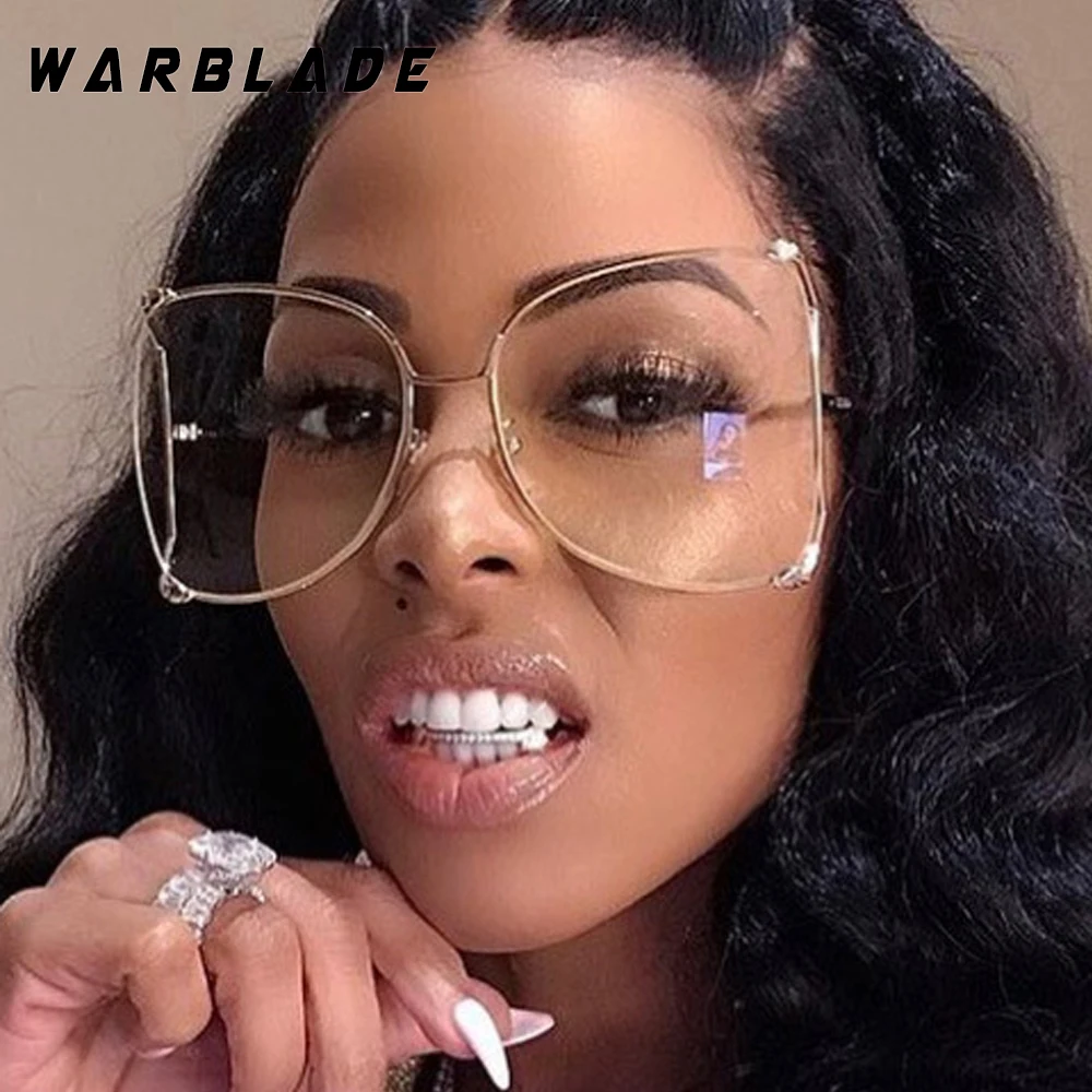Brand WarBLade Oversized Big Frame Square Sunglasses 2018 Special Brand