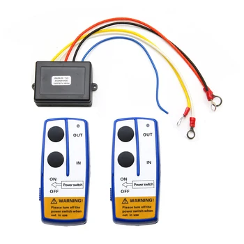 

1Set Auto Moto Accessories 12V 50ft Winch Wireless Remote Control Switch Handset Kit For ATV SUV UTV