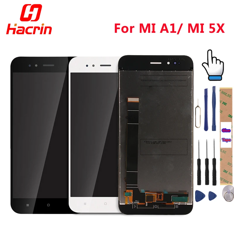 Hacrin Xiaomi Mi5X LCD Display Touch Screen Digitizer High Quality Replacement For Xiaomi Mi 5X 5