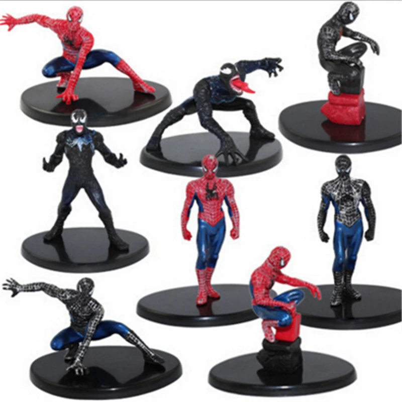 spiderman mini figures