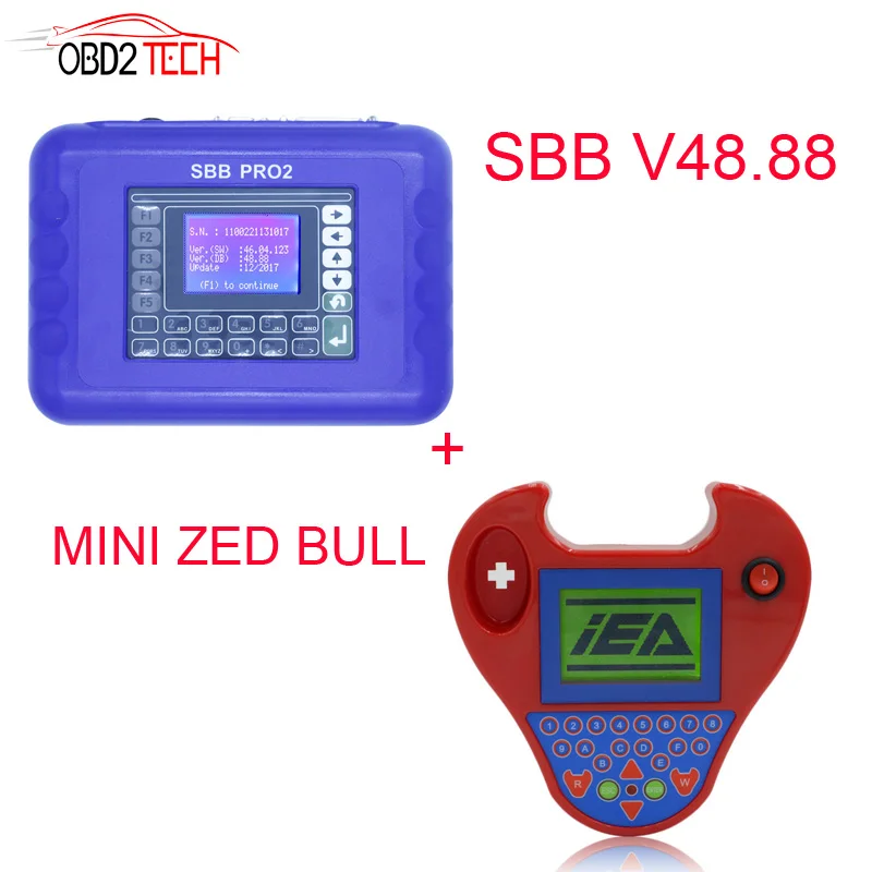SBB Pro2 V48.88 ключевой программатор поддержка автомобилей до 2017 Замена 46 02 плюс Смарт