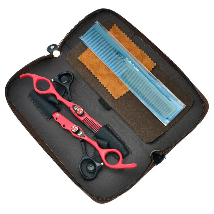 

6.0" Professional Kasho Hair Scissors Salon Cutting Thinning Hair Shears Barber Hairdressing Scissors Sets, LZS0322