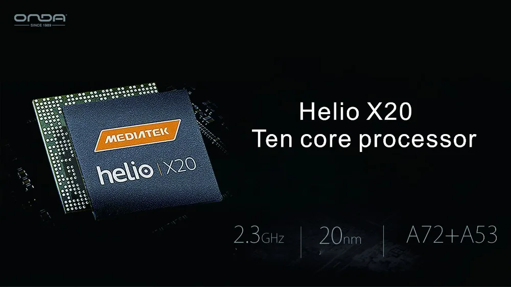 Onda X20 десятиядерный LTE фаблет, Процессор MTK Helio X20 10,1 дюймов 2560*1600 ips 3g B Ram, 32 Гб Rom Android 7,1 двухдиапазонный Wi-Fi gps 3g 4G