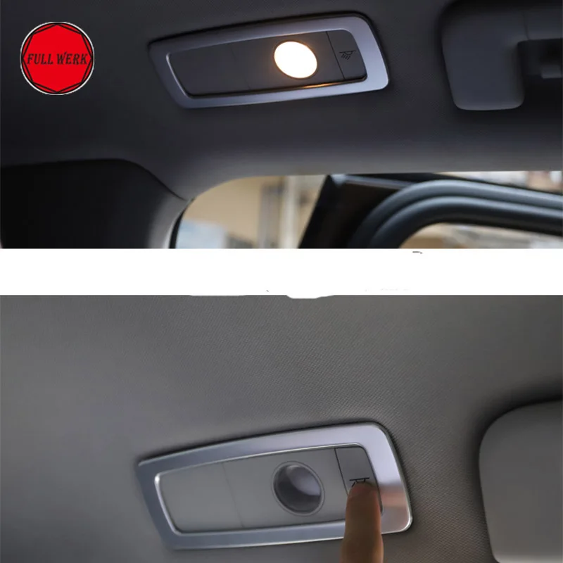 1 пара автомобильный светильник для чтения накладка наклейка VW Volkswagen Touareg 2011 2012 2013