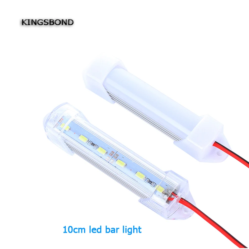 

5PCS 10CM 1W DC12V Short LED Bar light 5630 With PC cover 6leds Mini LED Rigid light hard strip Cabinet Light