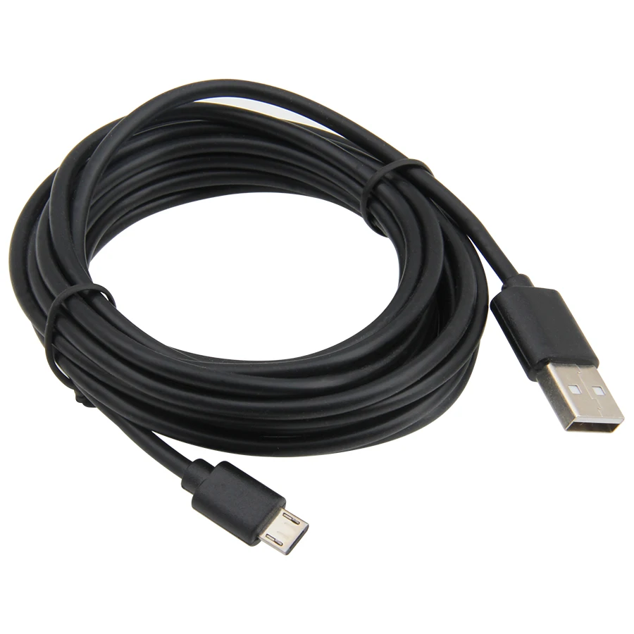 Round Charging Data Sync Line 25cm 50cm 1M 1.5M 2M 3M Type C Cable/ Micro Usb/8pin USB Cables for Mobile Phone Black White