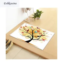 Новогодняя елка, килим, Нескользящий Впитывающий Коврик для ванны, коврик для гостиной, спальни, ковровое покрытие для пола, Infantil