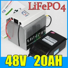 48V 20AH LiFePO4 Battery Pack ,1000W Electric bicycle Scooter lithium battery + BMS + Charger , Free Shipping 48V 20AH LiFePO4 Battery Pack ,1000W Electric bicycle Scooter lithium battery + BMS + Charger , Free Shipping