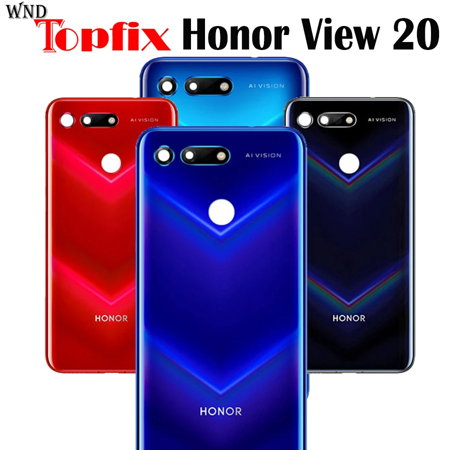 Новинка 6 4 &quotдля Huawei Honor View 20 крышка батареи задняя корпуса для V20 батарея чехол