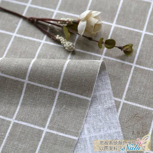 SMTA хлопчатобумажная ткань Лоскутная Ткань счетчиком ткань для вышивки для мебели хлопок 50*150 см - Цвет: M099