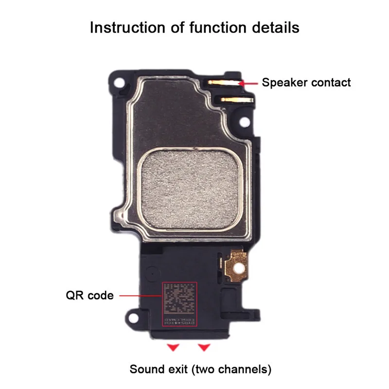 Высокое качество внутренняя Замена Звонка Зуммер Громкий динамик для iPhone 6S мобильного телефона Ремонт Запчасти для сборки J15