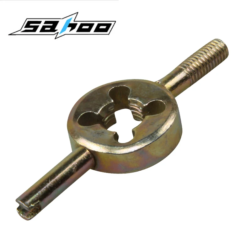 SAHOO 4mm Thread End Motorcycle Bike Bicycle Tire Tyre Valve Core