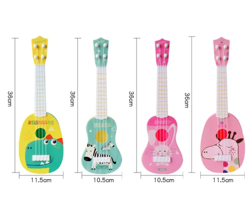 Nstrument Детские укулеле имитация гитары Детские музыкальные игрушки мини-гитара Детские Игрушки для раннего образования Музыкальные инструменты детские игрушки