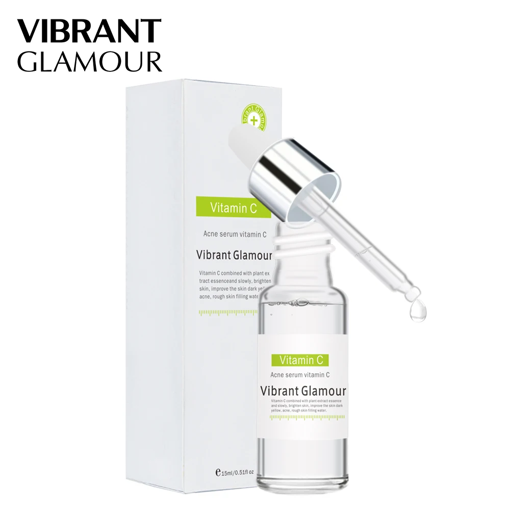 VIBRANT GLAMOUR Vitamin C Acne Facial Serum Hyaluronic Acid Anti Aging Wrinkles Cream Acne Treatment Acne 5