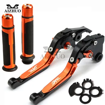 

For KTM DUKE 200 DUKE200 RC200 2014-2017 2015 2016 Motorcycle Brake Clutch Lever Extendable Adjustable Hand Grip Handlebar