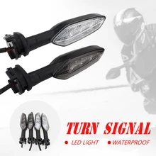 Led sinal de volta luz indicadora para yamaha r1 r6 acessórios da motocicleta blinker lâmpada intermitente parar frente ou traseira seta moto
