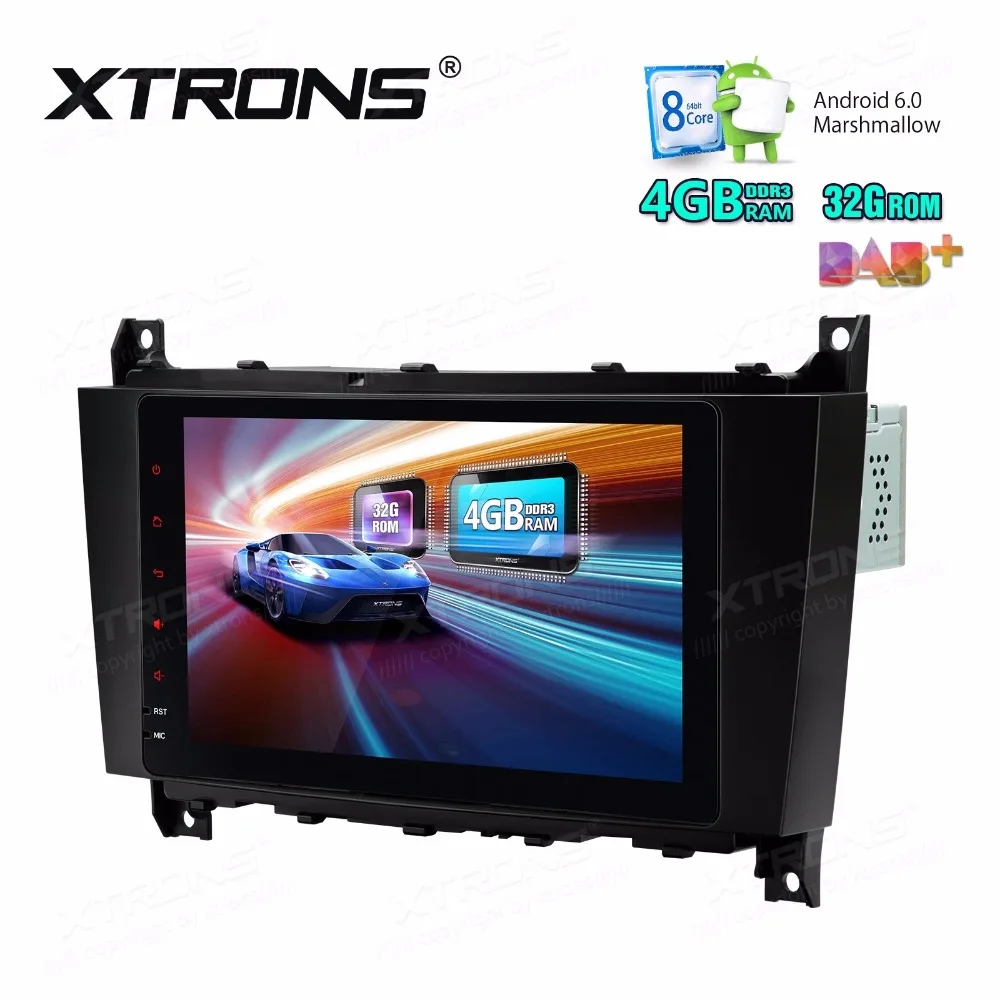 Best 8" Octa-Core Android 6.0 OS Special Car Multimedia GPS Radio for Mercedes-Benz CLK-Class W209 2005-2006 & C-Class W203 2004-2007 4