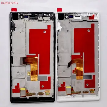 

For Huawei Ascend P7 Lcd Screen Display With Touch Screen Digitizer Glass frame Full set For P7 Lcd Screen
