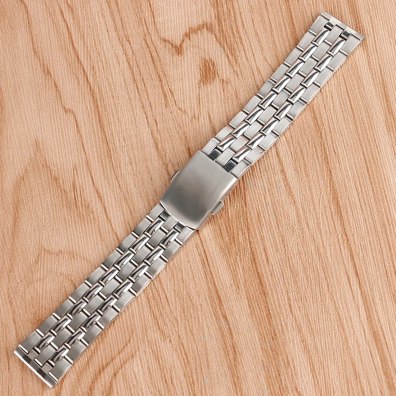 

2016 High Quality Silver 18mm 20mm Stainless Steel Watchbands Strap Bracelet For Men Women Watches Replacement GD0105