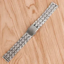 2016 High Quality Silver 18mm 20mm Stainless Steel Watchbands Strap Bracelet For Men Women Watches Replacement GD0105 high quality silver 18mm 20mm stainless steel watchbands strap bracelet for men women watches replacement with spring bars