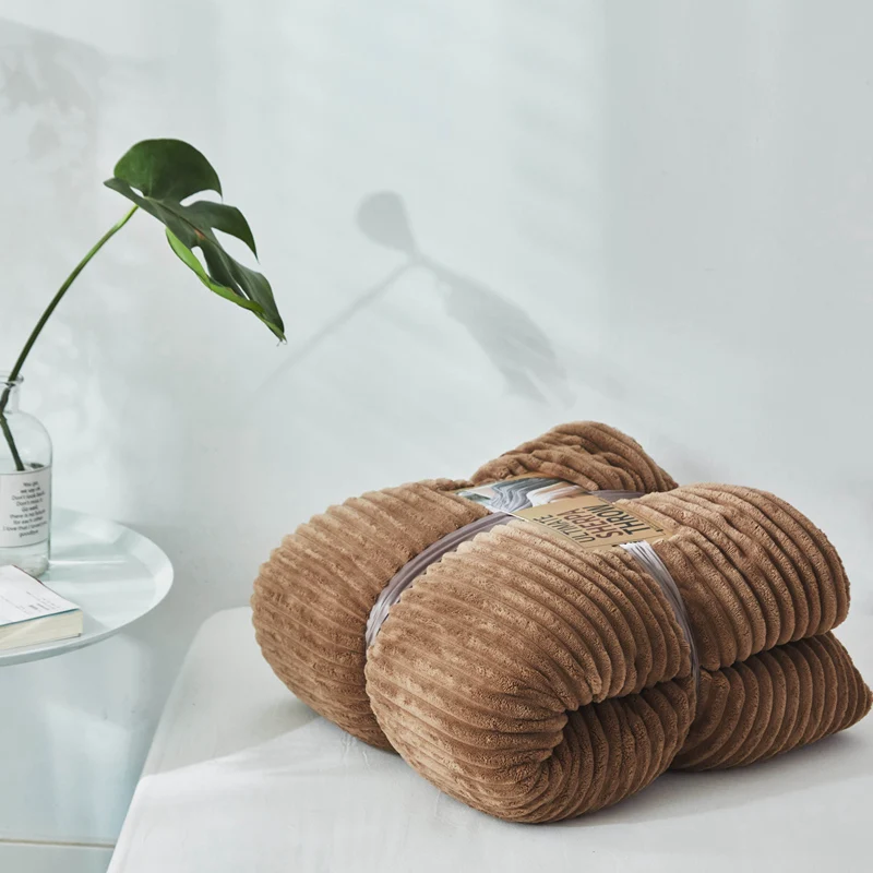 لينة بطانية قطن ل أريكة تتحول لسرير المكيفات رمي البطانيات الكبار الصيف حك المفرش مخطط لحاف لينة بطانية قطن ل أريكة تتحول لسرير المكيفات رمي البطانيات الكبار الصيف حك المفرش مخطط لحاف