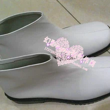 Король бойцов Ash crimso Косплэй Обувь Сапоги и ботинки для девочек на заказ