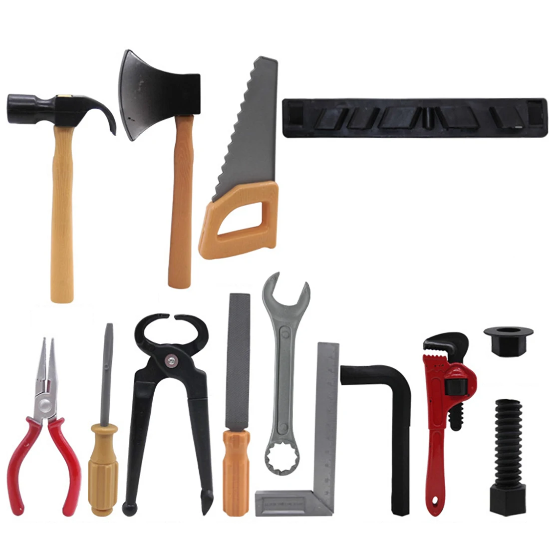 

14Pcs Children Maintenance Tool Educational Pretend Repair Tool Toys For Kids Box Kit - AB Type Mixed Delivery