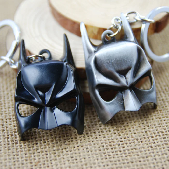 Free Shipping Batman mask dark knight Keychain zinc alloy 1134 | Украшения и аксессуары