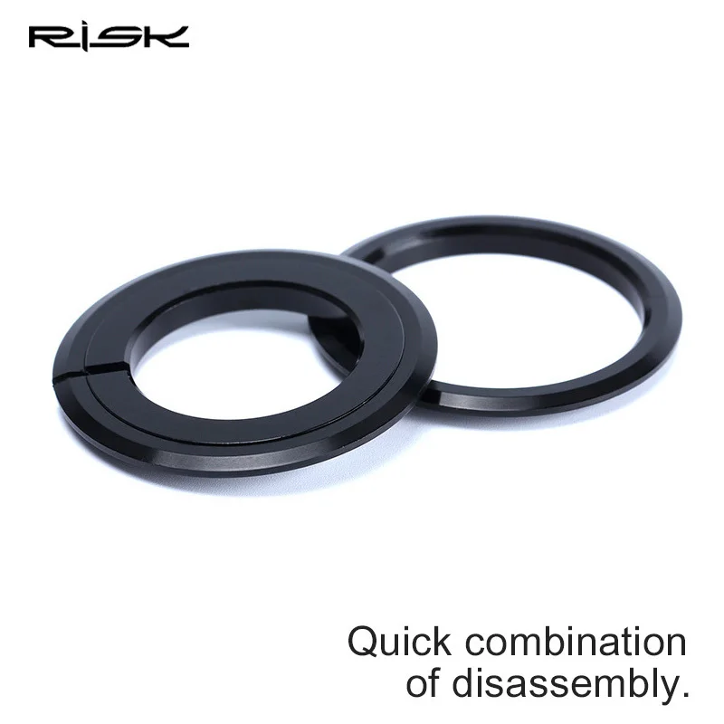 

1pc 41.8-52mm Bike Headset Base Spacer Crown Race Bike Headset Washer for 28.6mm Straight Fork / 1.5 Tapered Fork Bicycle Parts