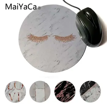

MaiYaCa Non Slip PC Rose Gold Marble Lash gamer play mats Mousepad Customized MousePads Computer Laptop Anime Mouse Mat
