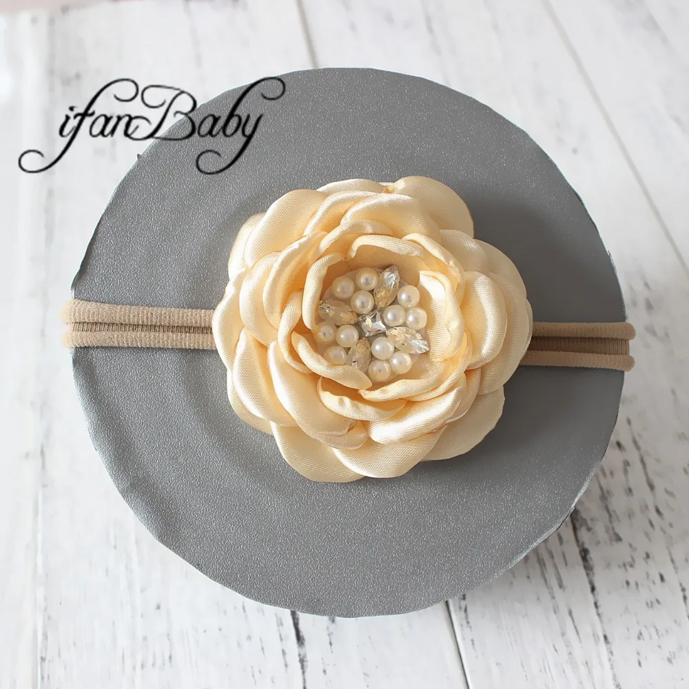 nylon fabric flower headband 18
