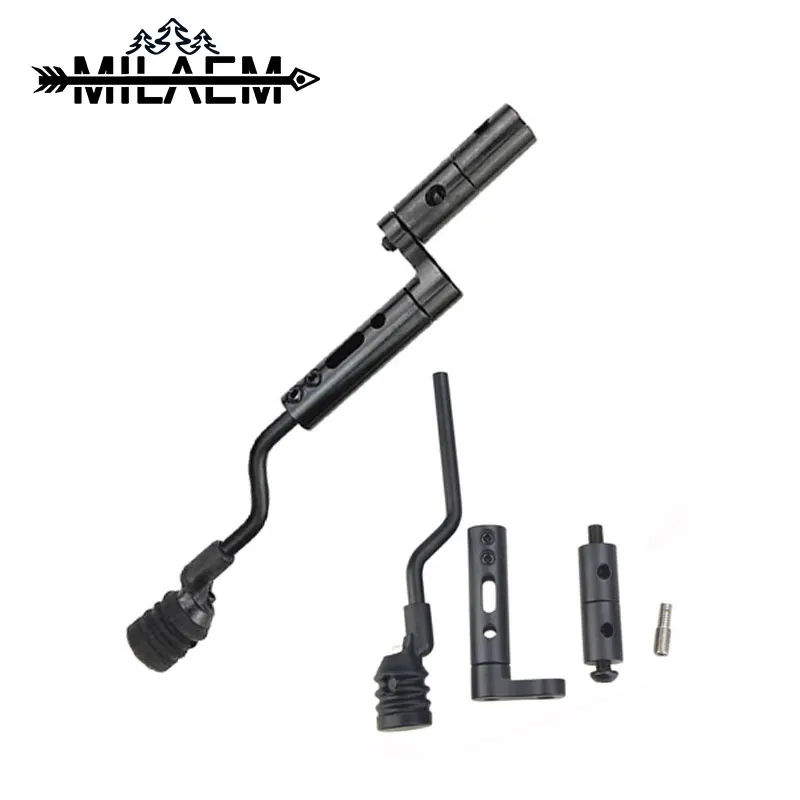 

1pc Archery String Suppressor 7.6mm Level Stop Bracket Vibration Balance Stabilizer Damper Compound Bow Shooting Accessories