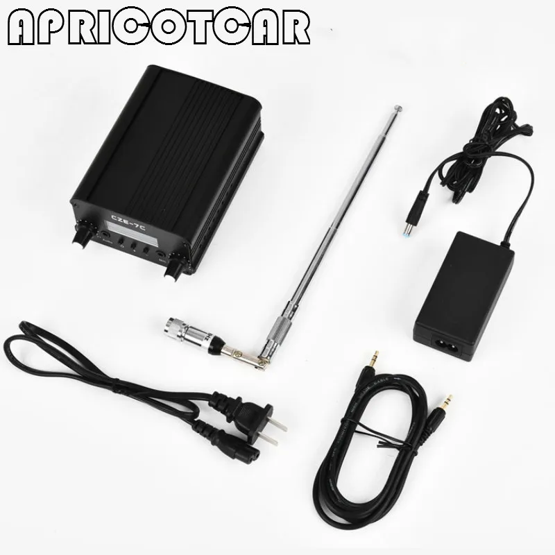 

APRICOTCAR High Efficiency Stereo Sonic Campus Broadcast FM Wireless FM Transmitter Amplifier, Wholesale Power Can Change