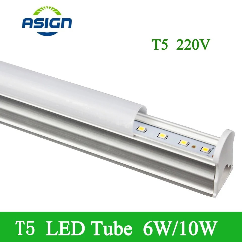 

LED bulbs T5 integrated Tube 30CM 60CM 220V~240V LED Fluorescent Tube LED lamp light 6W 10W Lampara Ampoule smd2835 living room