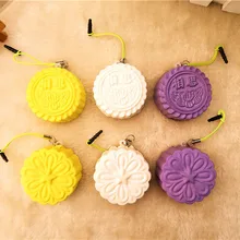 Kuutti, мягкие, 30 шт., новые, подлинные, для середины осени, мини, луна, торт, еда, мягкие, милые, кавайные, подарочные, ремни для телефона с заглушкой от пыли