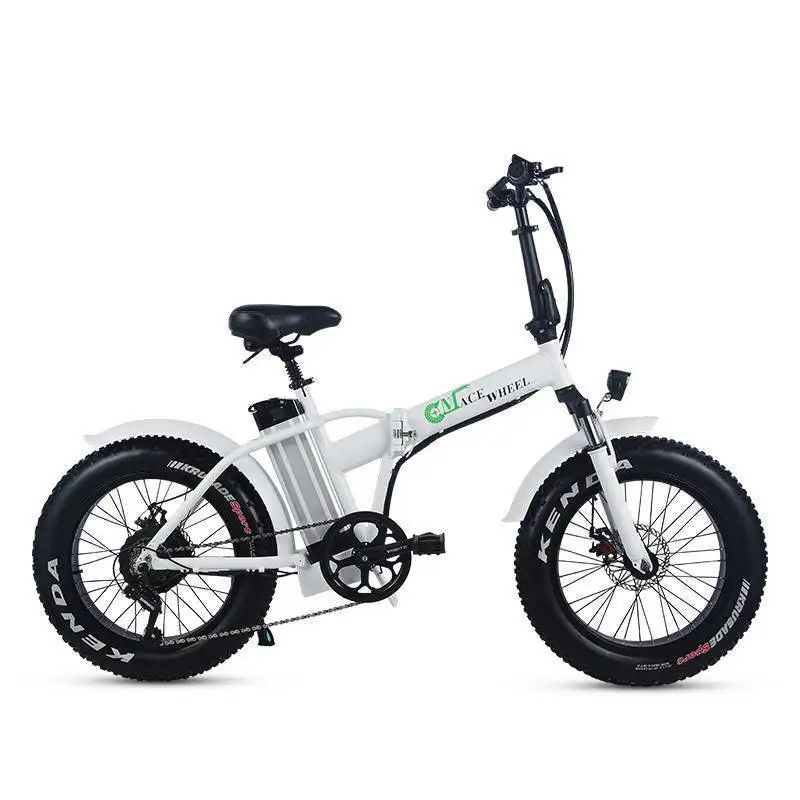 Cheap LOVELION 20inch Electric Snow Bicycle 48v Lithium 500w Rear Wheel Motor Fat Ebike Max Speed 40-50km/h Mountain Bike 1