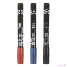 8pcs Permanent Paint Marker Pen Oil Based For Rubber Glass Metal Tyres Bin Number Stationery Supplies