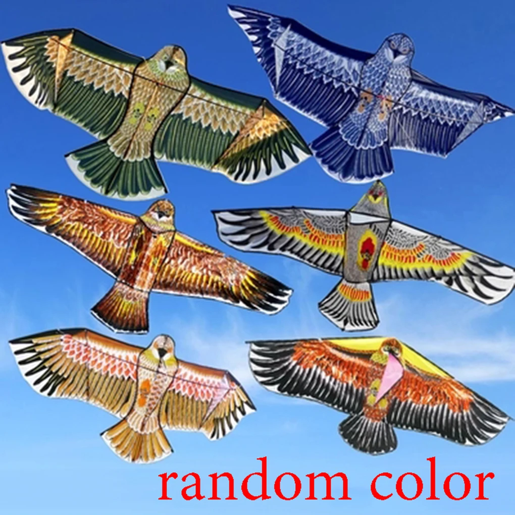 

Kite Kids Children Cartoon Animal Kites 1.1M Animal Kite 30M Flying Line Cord Random Color
