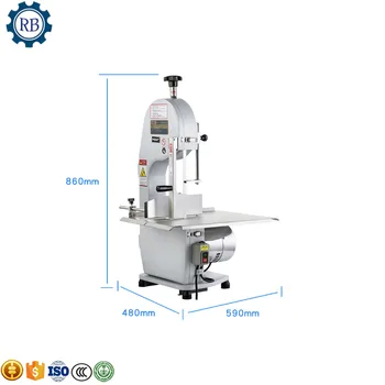 

top selling lowest price meat cutting machine/meat sawing machine for fish