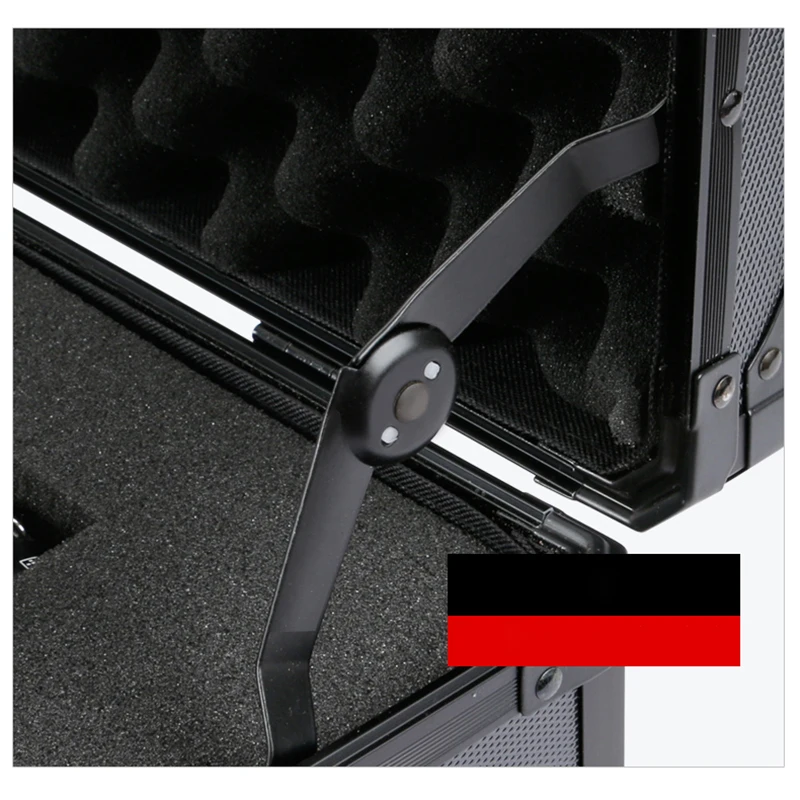 Алюминиевый Чехол для инструментов 720x220x140 мм, ударопрочный защитный чехол для оборудования, ящик для инструментов, чехол для камеры с предварительно вырезанным пенопластом
