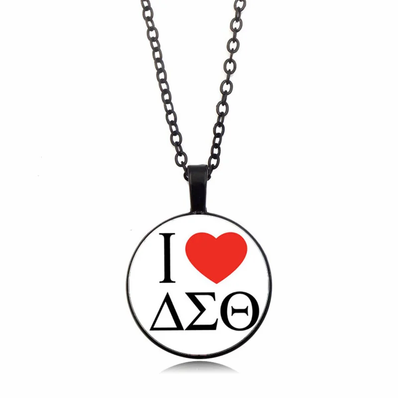 Новый модный греческий коллектив организация братьев Delta Sigma Theta Символ Ювелирных