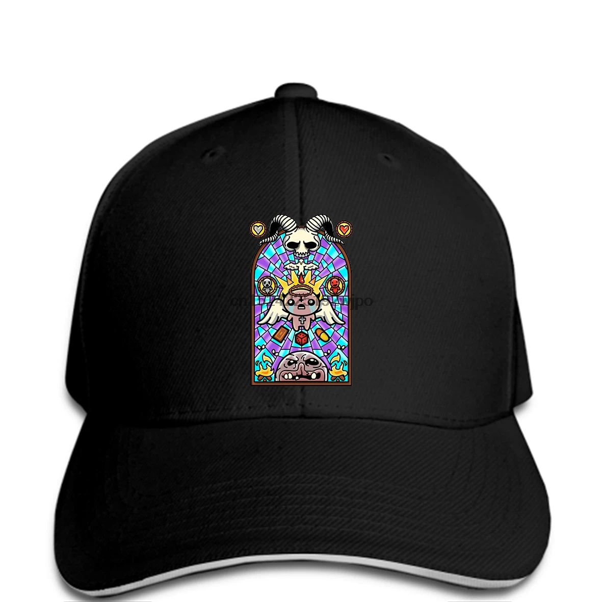 

Men Baseball cap Summer New Fashion Binding Of Isaac Printed Graphic Black women