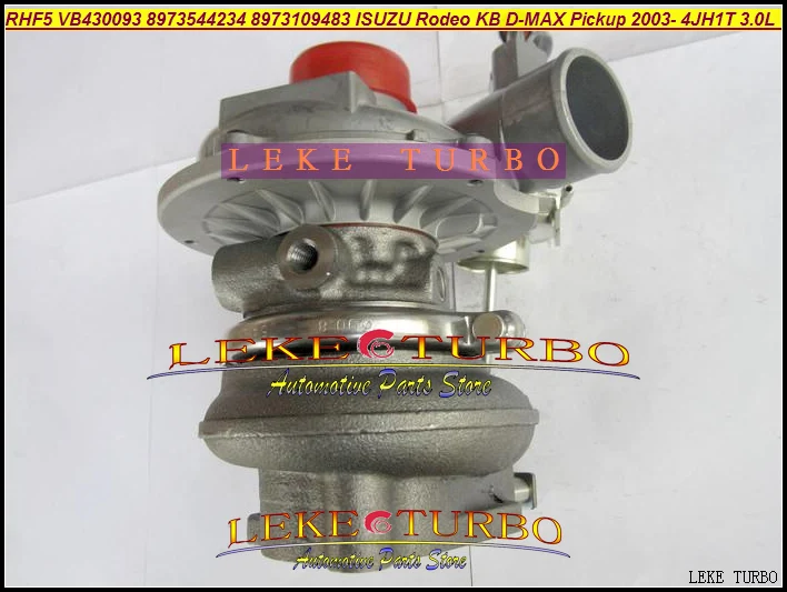 Турбокомпрессор Turbo RHF5 8973659480 8973659481 24123A 8973544234 VB430093 для ISUZU Holden Rodeo D Max 2003 4JH1T 3.0L