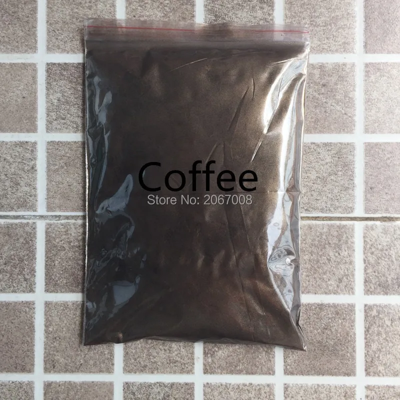 Coffee pearl pigment dye ceramic powder paint coating